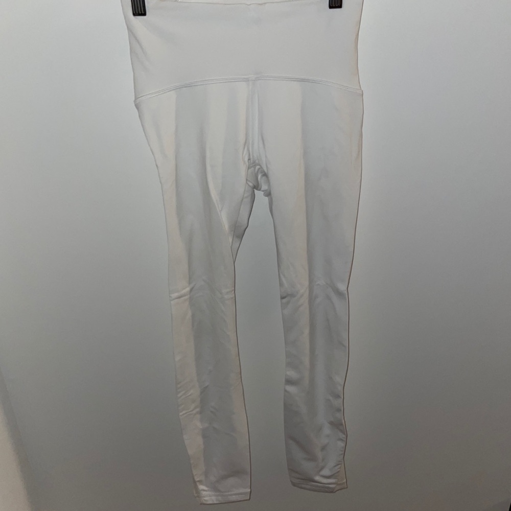 Fast and Free cropped leggings - white